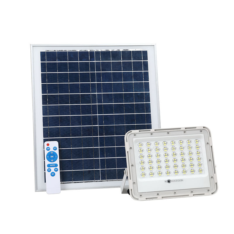 150W solar flood light with remote control sensor led flood light  rechargeable led floodlight for outdoor use