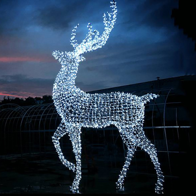 3D animal sculptures reindeer led light christmas reindeer outdoor,christmas outdoor reindeerd,christmas outdoor reindeets