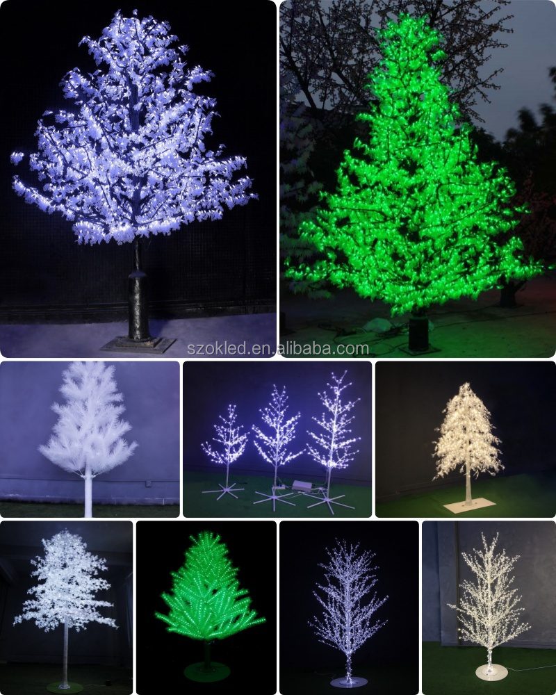 led christmas tree lights casing,2020 christmas tree with led lights included 9 foot,birch outdoor led tree light decoration