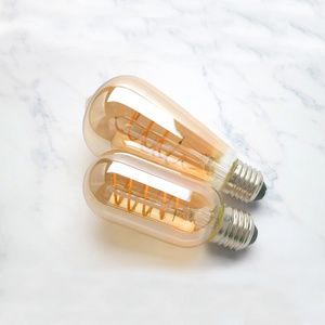 High quality vintage decorative edison filament lamp led light chandelier bulb