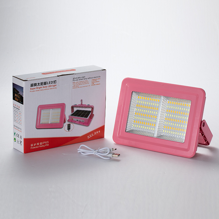 New design portable rechargeable solar led camping light for home use solar emergency light