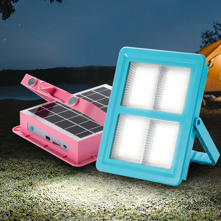 Hiking BBQ Outdoor Portable Emergency Lamp Solar Rechargeable Led Camping Light Lantern