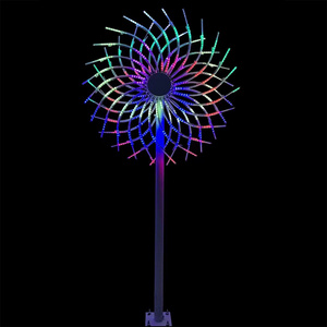 Landscape Holiday Fireworks Led Strip String Light Rgb Festoon Meteor Shower Rain Tube Motif Light For Decorative Lighting