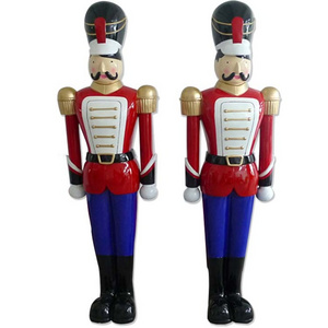 2022 Outdoor Christmas Decorations 6FT/1.8m Christmas Nutcracker Large Soldier