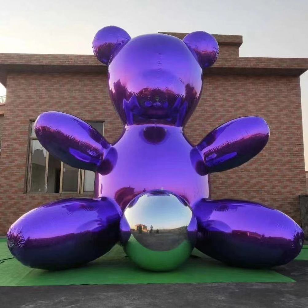 advertising inflatables animal toy mattress doll park commercial decorate Big christmas giant inflatable teddy gummy polar bear