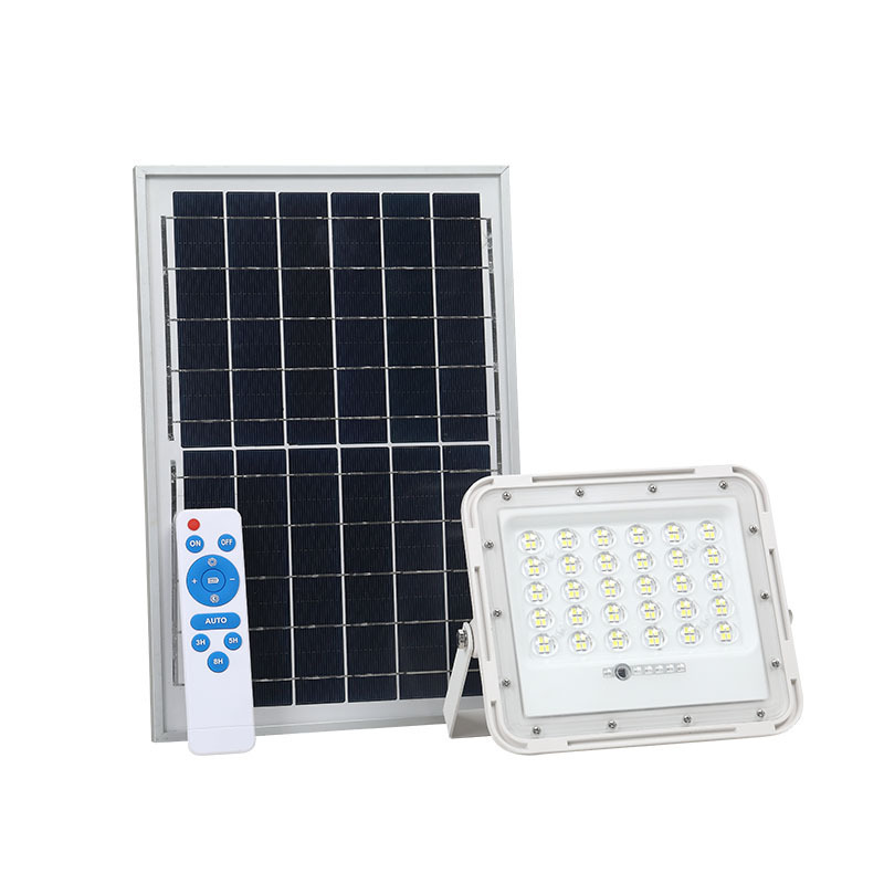 150W solar flood light with remote control sensor led flood light  rechargeable led floodlight for outdoor use