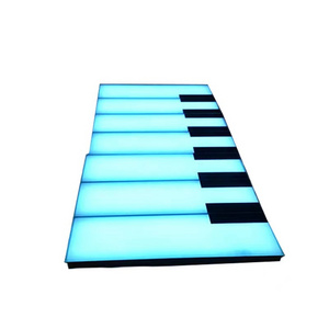 Giant led induction interactive led dance floor magnetic wedding display piano led dance floor