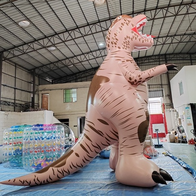 Giant custom playground decoration dinosaur cartoon model evenet party outdoor inflatable cartoon dinosaur