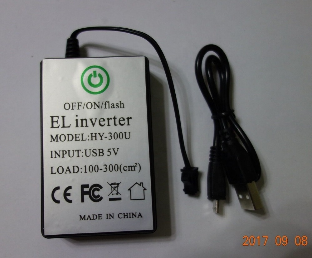 USB charge battery inverter / USB rechargeable battery inverter / EL WIRE USB Battery INVERTER 600MA