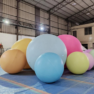 Big shiny balloon balls suit giant event wedding party disco decoration balloons colorful iridescent inflatable pvc balls