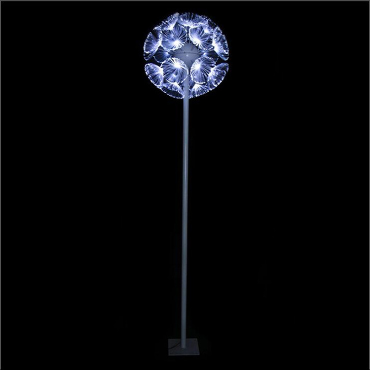 Custom High Cost-effective Led Waterproof Landscape Lighting Flowers Christmas Holiday Festival Street Dandelion Lights