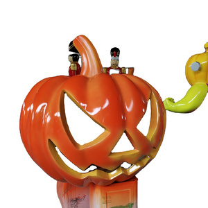 Commercial Navidad decor large Commercial creative amusement park halloween decoration custom fiberglass pumpkin