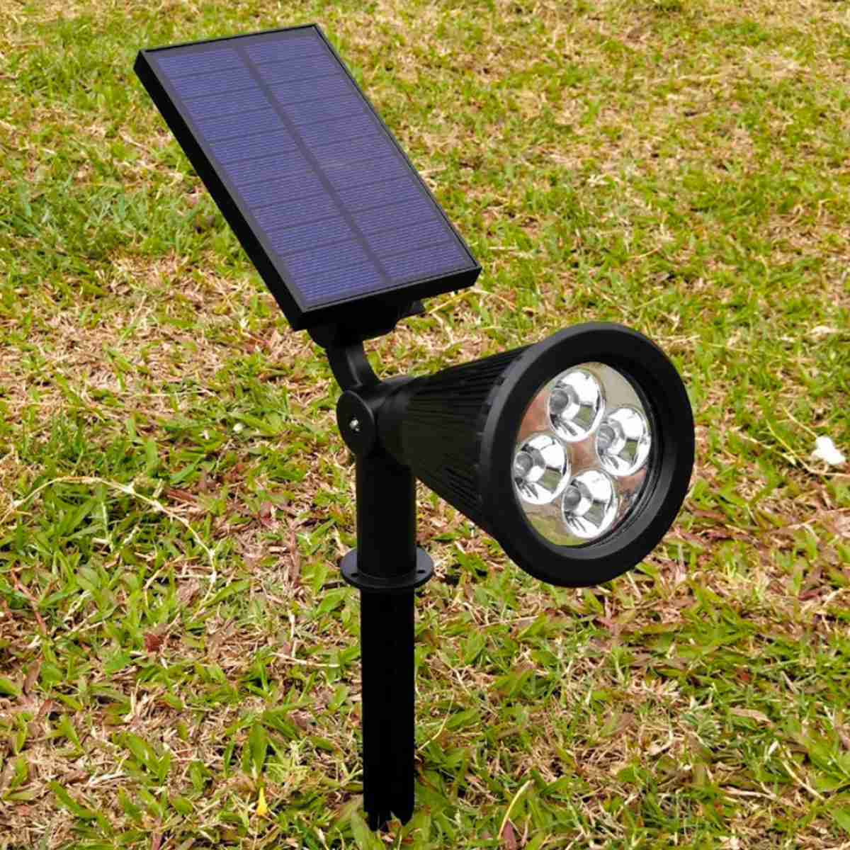 Led solar garden spotlight waterproof outdoor solar spotlight tree wall lawn,led portable spotlights solar,spotlight led solar