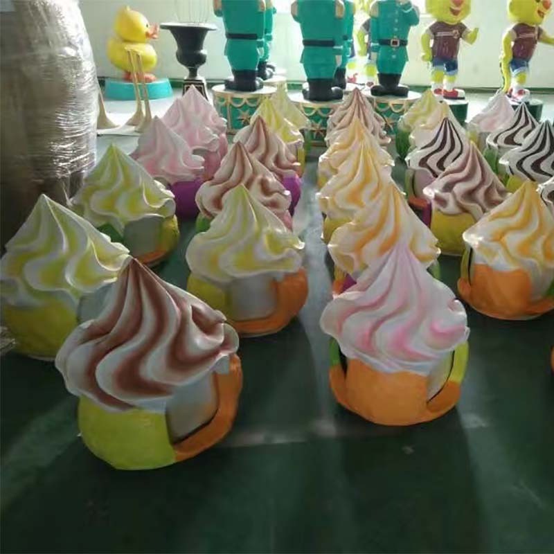 Outdoor Ice Cream Cone Custom Ice cream Shape Display Decorative,ice cream chairs