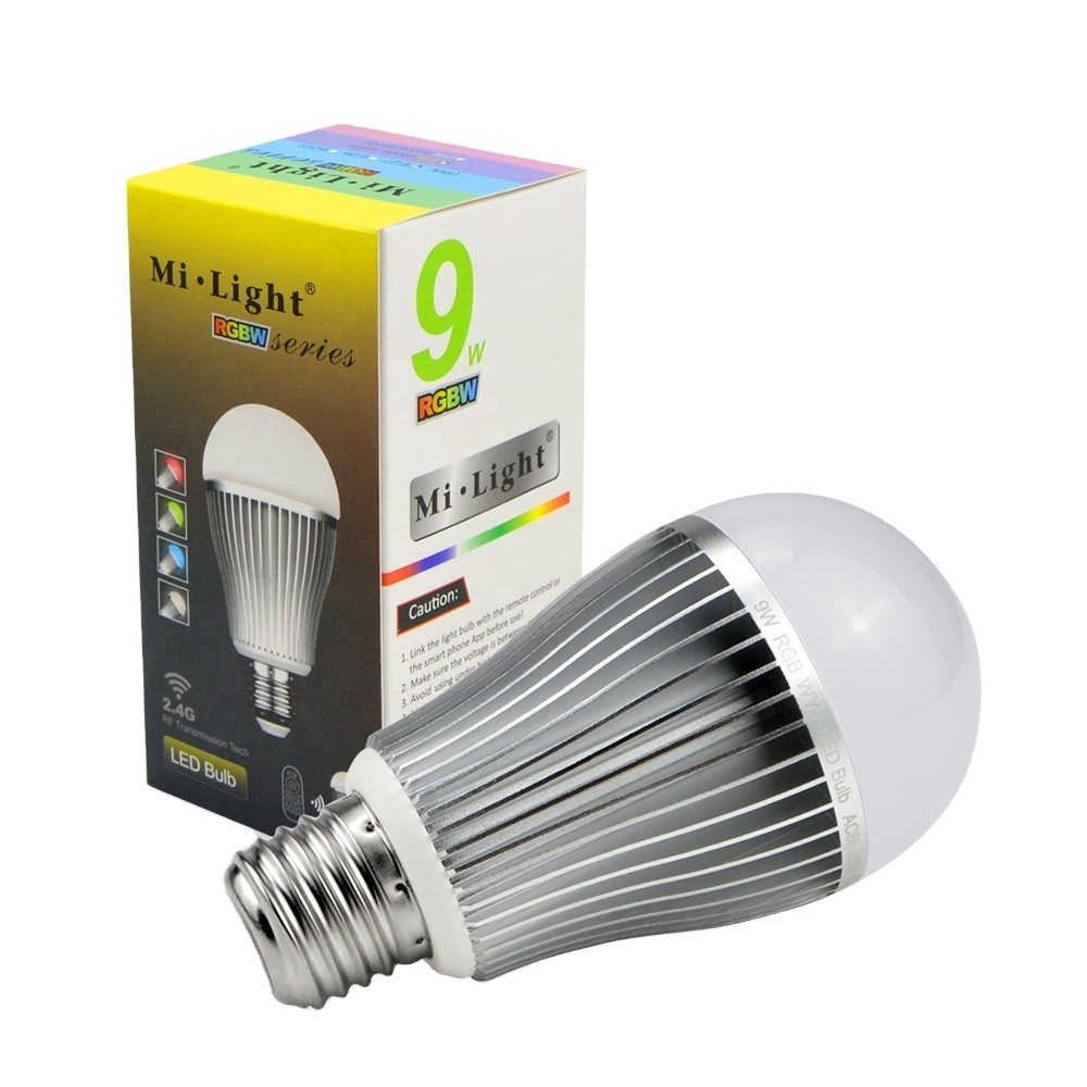 AC86~265V LED Bulb Light Mi Light 12W RGB+CCT LED Bulb FUT015 Intelligent lighting Home Furnishing For Smartphone Remote Control