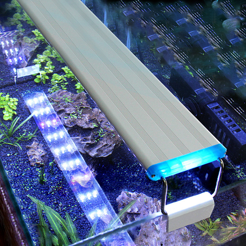 mini fish tank reef rgb strip bar 144w wrgb wifi plant marine full spectrum lighting for aquariums light 48 led aquarium lights