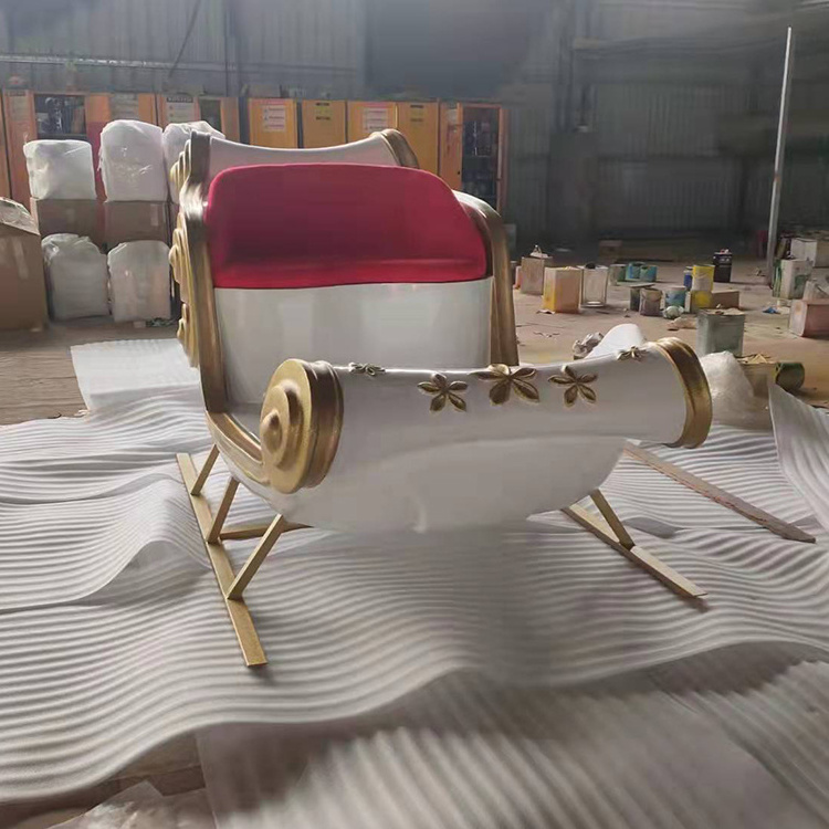 fiberglass santa sleigh,life size santa sleigh for sale,life size santa sleigh four sale