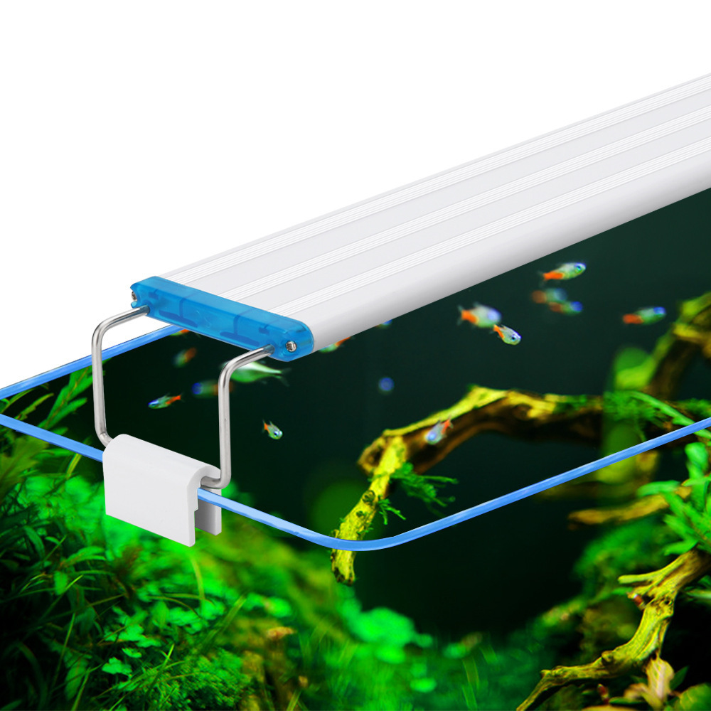 mini fish tank reef rgb strip bar 144w wrgb wifi plant marine full spectrum lighting for aquariums light 48 led aquarium lights