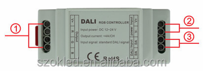 DL111 3 Channel DALI RGB led dali controller