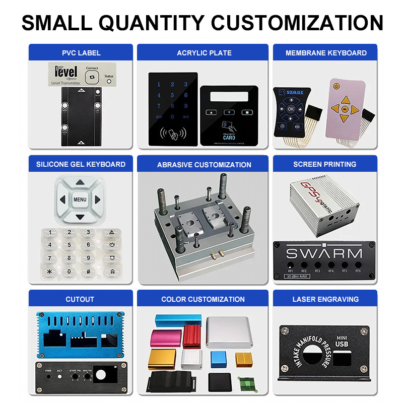 OEM ODM Custom DIY Electronic Housing Waterproof Box Instrument ABS PC Plastic Enclosure