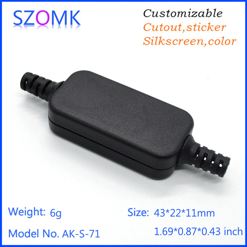 Szomk plastic usb enclosure electrical distribution box