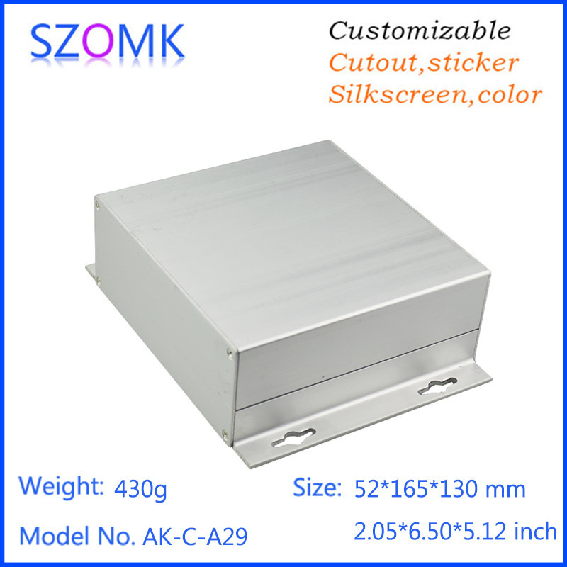 Aluminum electronic enclosure power supply housing case