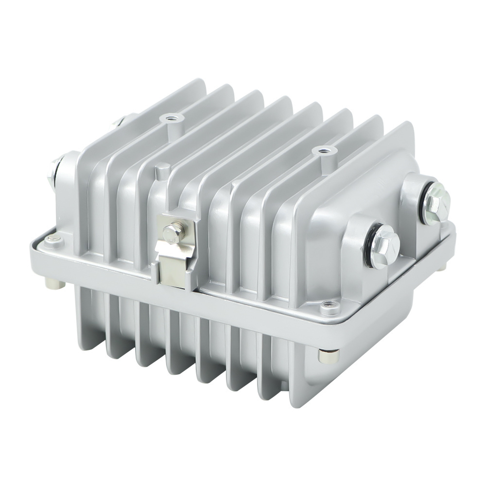 custom aluminium electronics enclosure amplifier die cast aluminum case IP67 signal project housing box 128*94*78mm