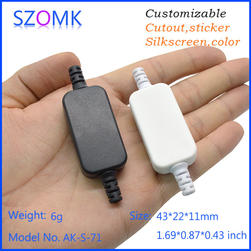 Szomk plastic usb enclosure electrical distribution box