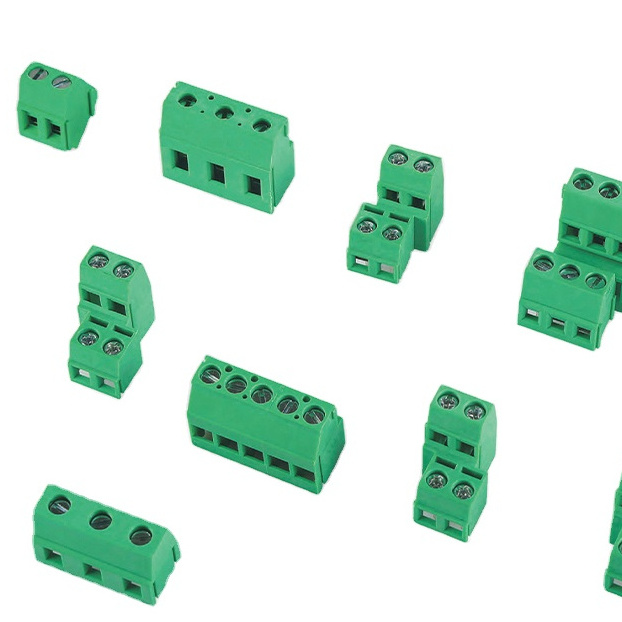 Module Board Connector Assortment Kit Power Connectors Screw Fixed Barrier Strip Connector Pcb Terminal Blocks With Screw