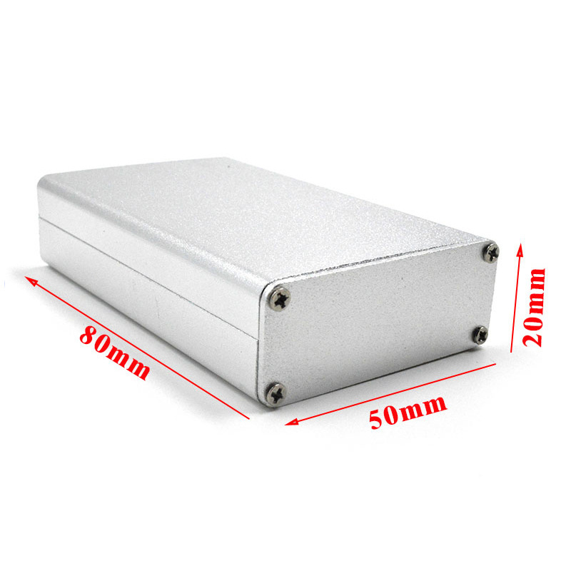 SZOMK Laser Engraving  Aluminum case Custom Stainless Steel Bending box Oem Sheet Metal enclosure for LED project