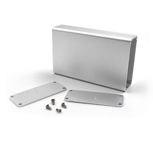 SZOMK Laser Engraving  Aluminum case Custom Stainless Steel Bending box Oem Sheet Metal enclosure for LED project