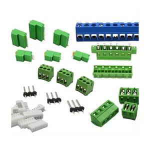 Manufacturing Green PCB Terminal Blocks Mount Component Printed Circuit Board PC Din Rail Screw Connectors PCB Terminal Blocks