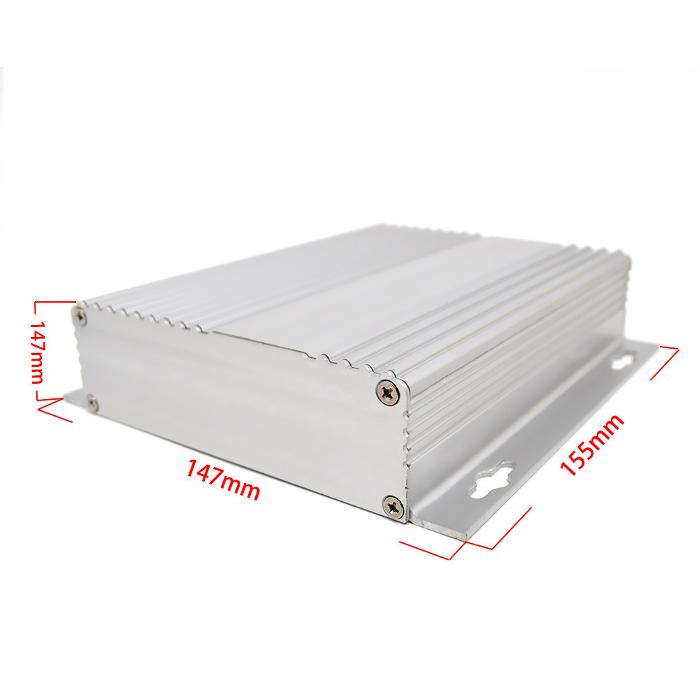 SZOMK Custom electrical box anodized aluminium box control cabinet aluminium box electronic AK-C-A1 36x147xfree(mm)