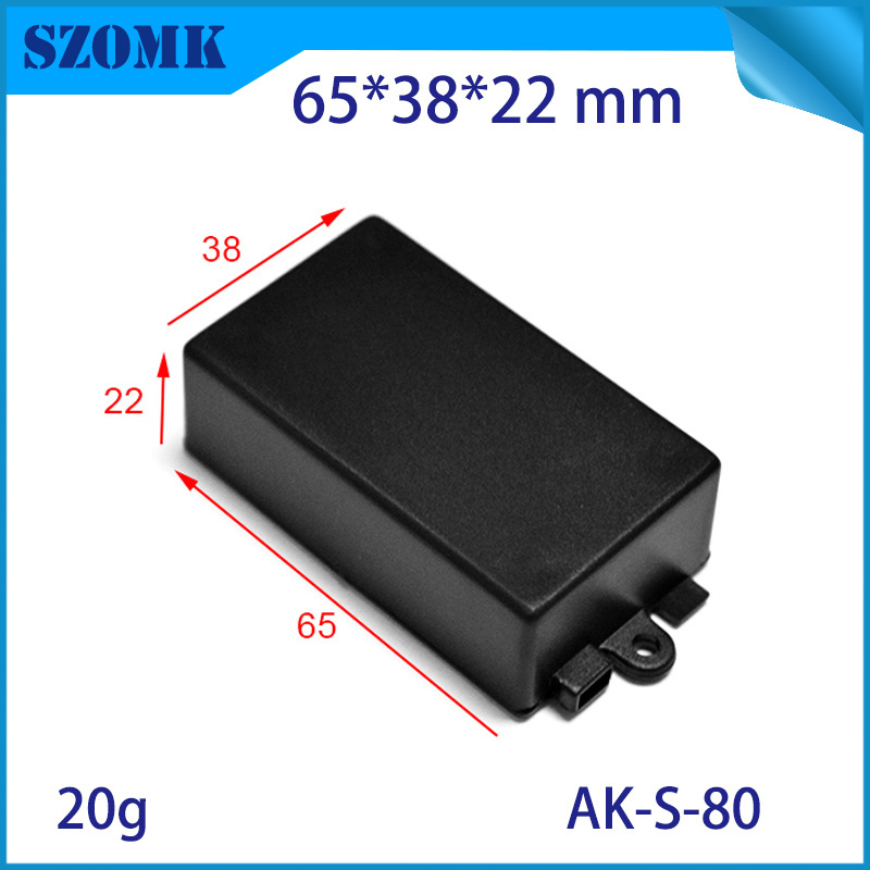 SZOMK Small Plastic Project Enclosure Electronical Box Case 81x41x15mm project enclosure /19 inch 4u industrial case