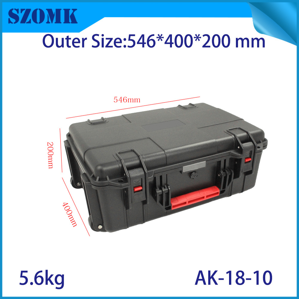 SZOMK ABS handheld plastic tool box tools box set mechanic hard case waterproof Ak-18-10