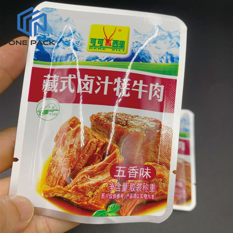 wholesale High Temperature sterilize Barrier Gloss Foil frozen Meat sauce Fish Hook Bait Fast Food Lure Packaging Retort Pouch