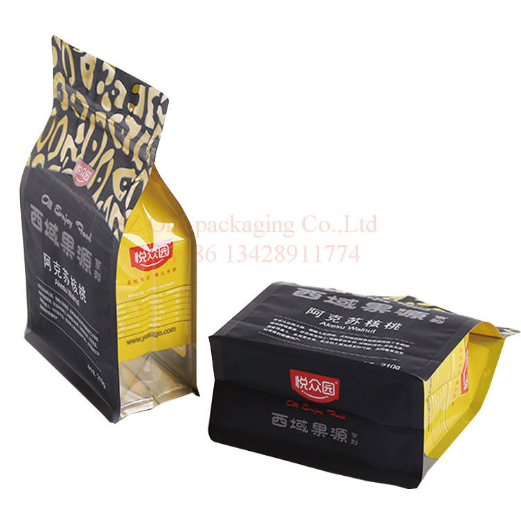 instant lemon ginger flavor tea slimming drink herbs spices powder flexible aluminum foil plastic packaging pouch bag