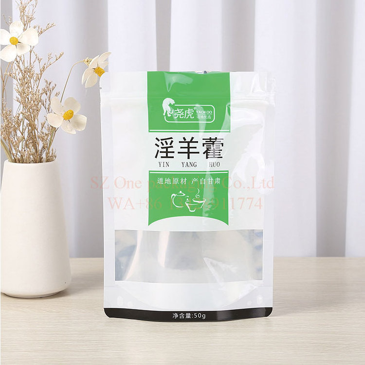 food grade certificate approved glossy mylar aluminum foil stand up goat milk powder packaging zipper bag with window