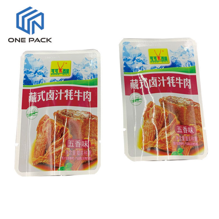 wholesale High Temperature sterilize Barrier Gloss Foil frozen Meat sauce Fish Hook Bait Fast Food Lure Packaging Retort Pouch