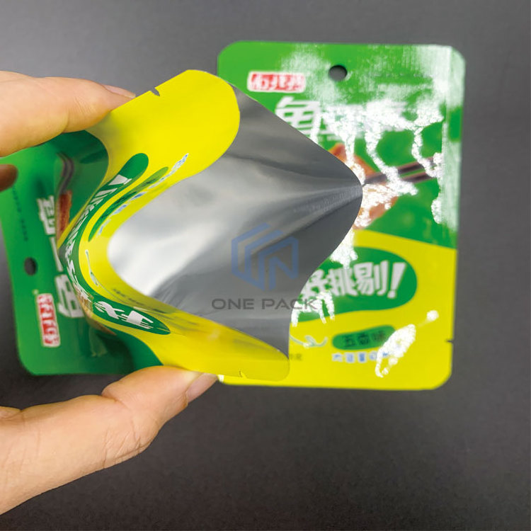 wholesale High Temperature sterilize Barrier Gloss Foil frozen Meat sauce Fish Hook Bait Fast Food Lure Packaging Retort Pouch