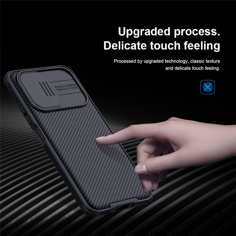 Nillkin Camshield Pro Case for Xiaomi Poco F3 TPU Bumper PC Slide Cover Camera Protection Tough Case for Redmi K40 Pro + Plus