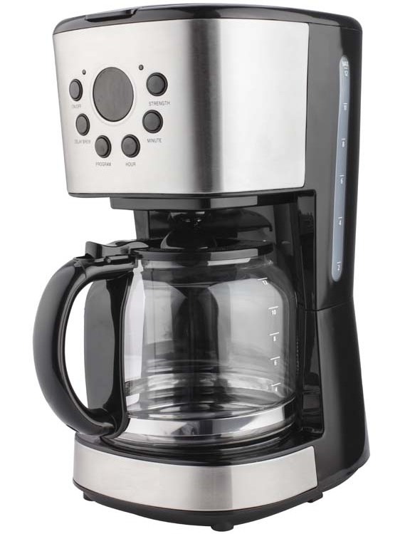 10-12 cup drip coffee maker, coffee machine, coffee pot