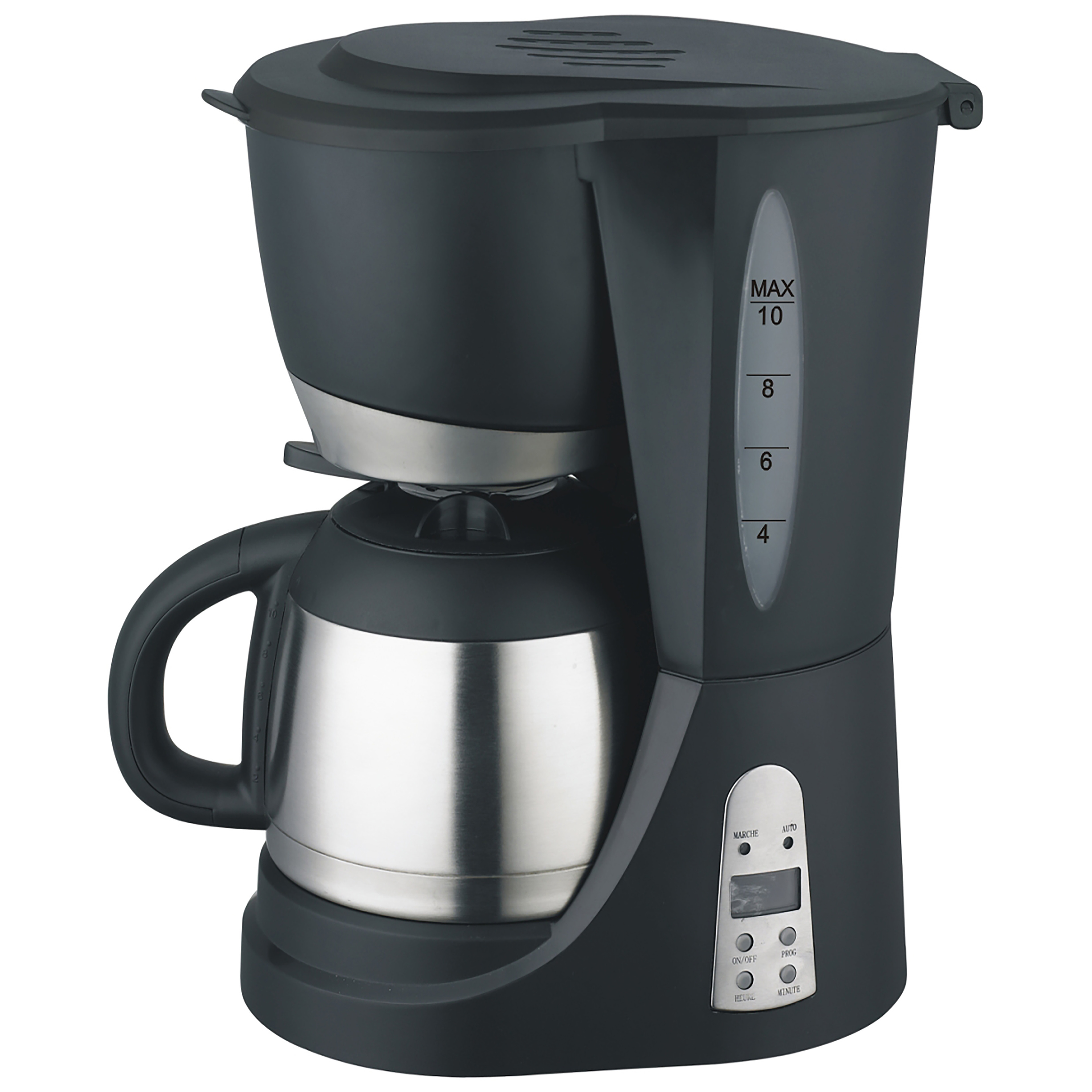 Electric Programmable Coffee machine with Digital Timer and  LCD display Coffee maker