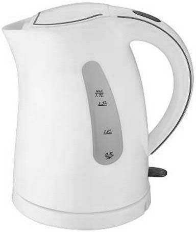 1.7L plastic cordless kettle