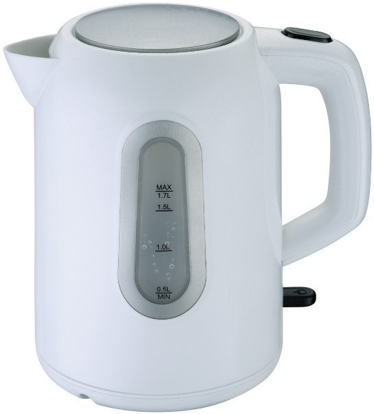 1.7L plastic cordless kettle