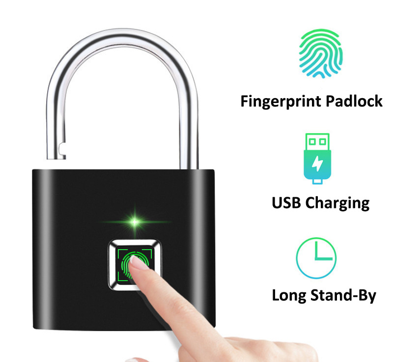 Smart Locksmith Supplies Door Locks Fingerprint Padlocks