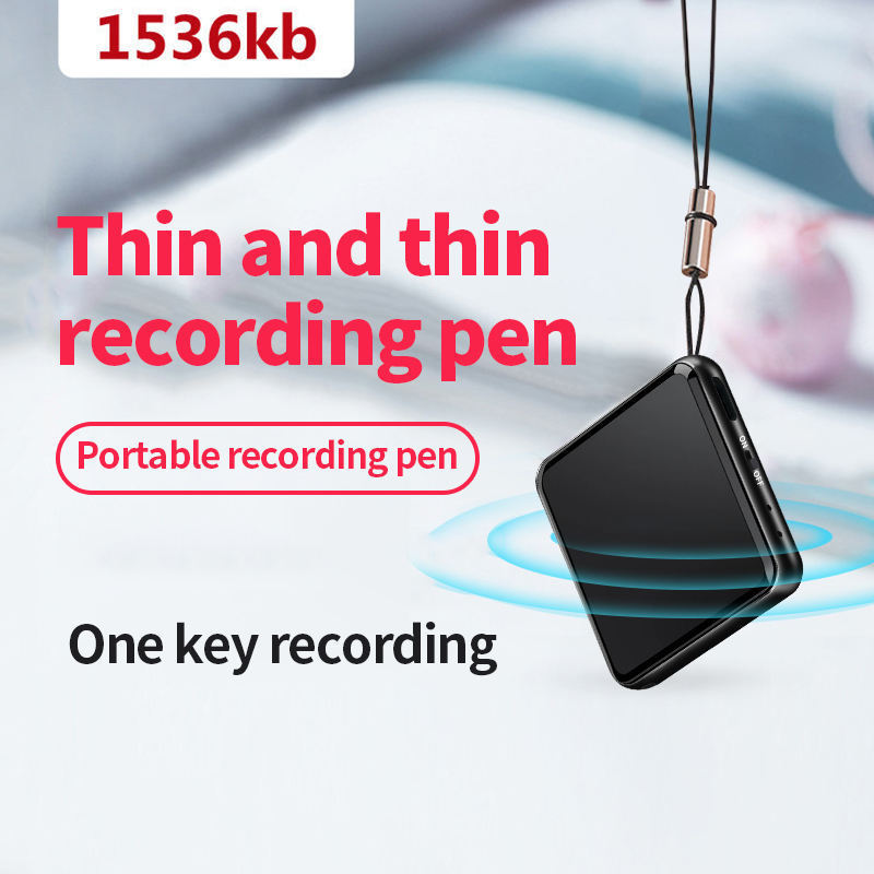 Factory Direct Supply Automatic Storage Audio Recorder Ultra Keychain Noise Cancelling Long DistanceVOX Digital Voice Recorder