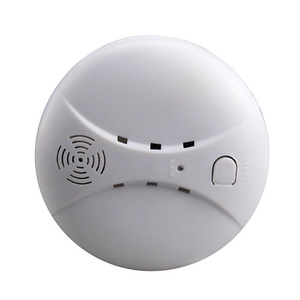 Factory Direct Sal 80dB Wireless Smoke Sensor Fire Alarm Smoke Detector Tester AAA Battery Operated Cigarette Smoke Detectors