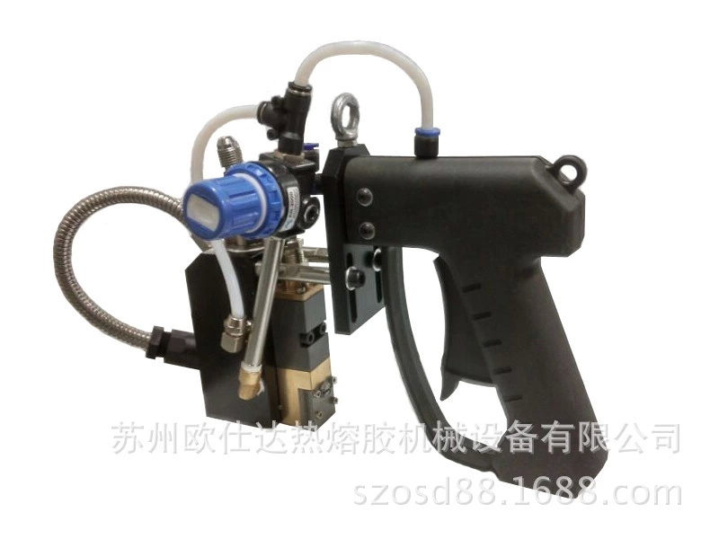 2021 Best Seller CE Approved automatic hot melt swirl spraying glue gun pneumatic glue gun