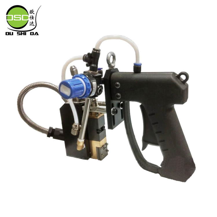 Heat Hot Melt Scrape Glue Gun For Coating Production